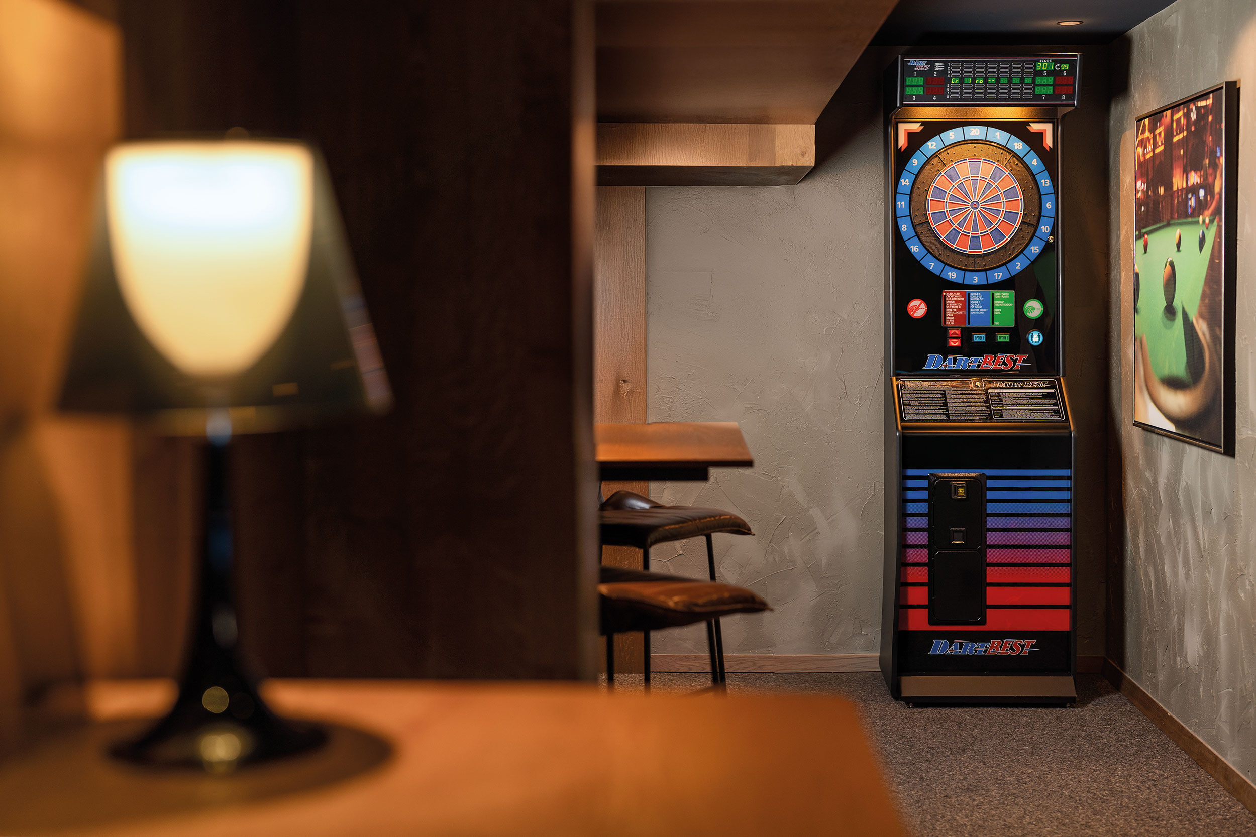 Dart-Automat im Wellnesshotel in Bayern